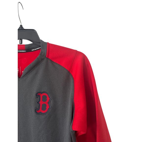 Men's Boston Red Sox Nike Thermal Crew Performance Pullover Sweatshirt Small - Picture 13 of 16